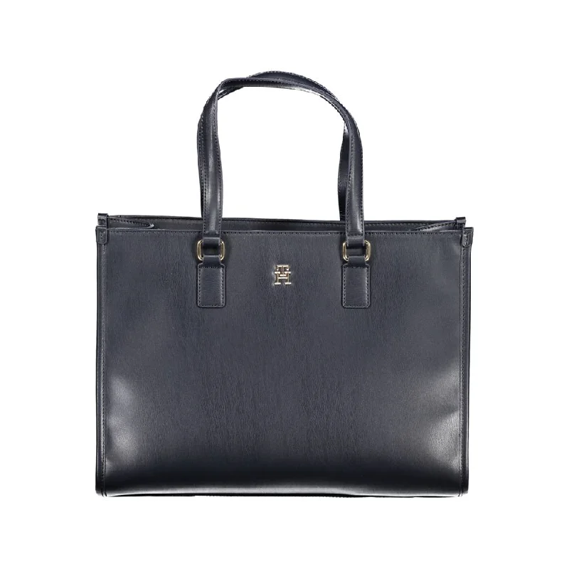 Tommy Hilfiger Blue Polyethylene Handbag Chic Crossbody Bags, Limited Offers