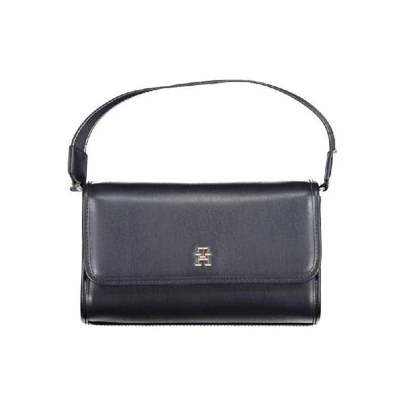 Tommy Hilfiger Blue Polyethylene Handbag Best Deals On Premium Handbags
