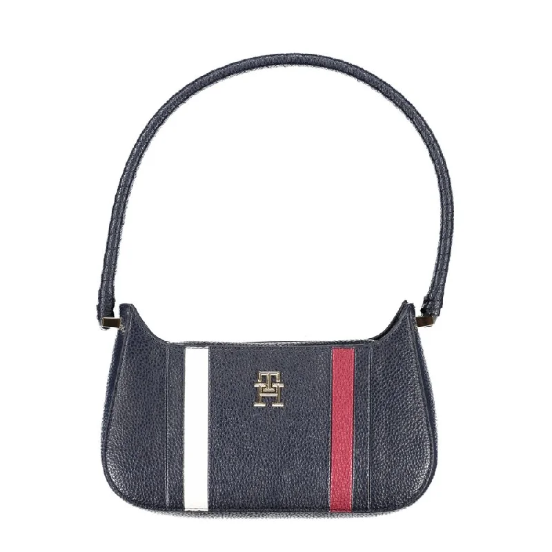 Tommy Hilfiger Blue Polyethylene Handbag Luxury Meets Affordability – Shop Stunning Bags Now