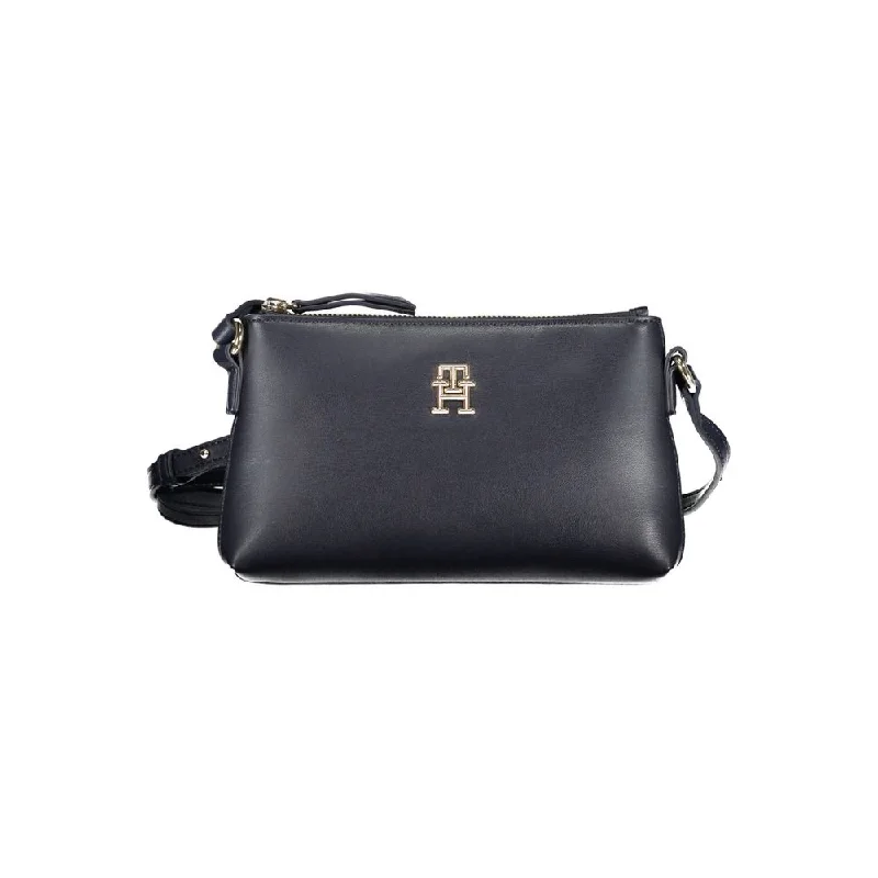 Tommy Hilfiger Blue Polyethylene Handbag Trendy And Classic Bags Now At Unbeatable Discounts Tommy Hilfiger Blue Polyethylene Handbag Trendy And Classic Bags Now At Unbeatable Discounts