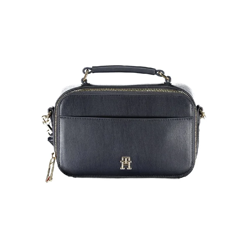 Tommy Hilfiger Blue Polyethylene Handbag Shop Timeless And Trendy Bags At Limited-Time Discounts
