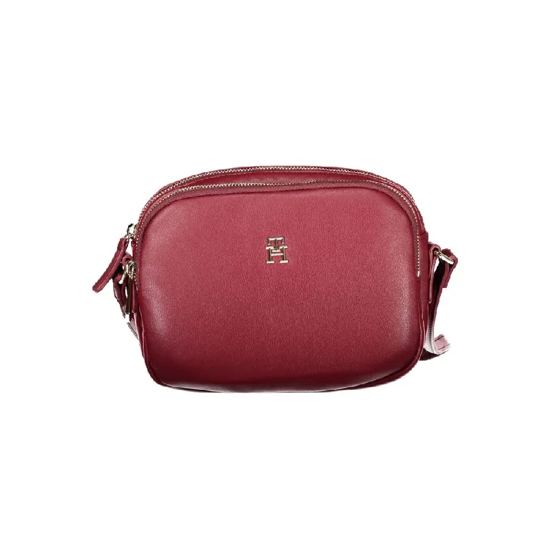 Tommy Hilfiger Pink Polyester Women Handbag Must-Have Bags, Big Discounts