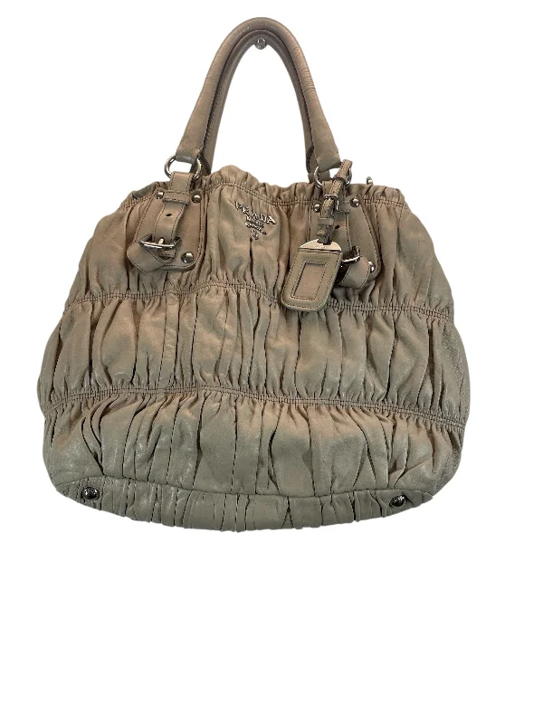 PRADA/Tote Bag/CRM/GAUFRE NAPPA Trendy Purses At Unbeatable Discounts