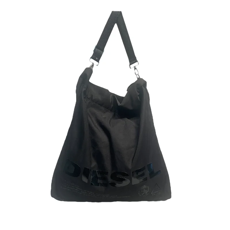 DIESEL/Tote Bag/Nylon/BLK/ Trendy & Timeless Bags, Now On Sale