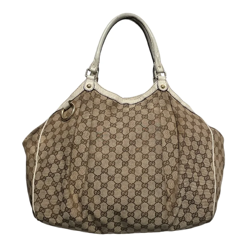 GUCCI/Tote Bag/OS/Monogram/Cotton/BEG/SUKEY Stylish Totes, Special Discounts