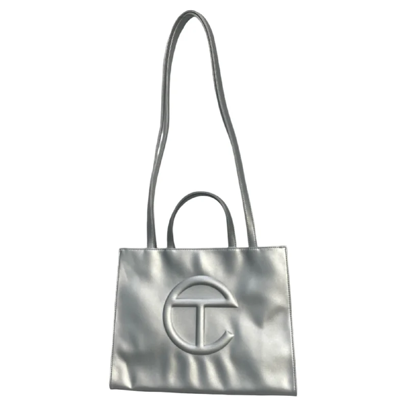 Telfar/Tote Bag/M/Faux Leather/SLV/ The Best Handbag Sale Of The Season