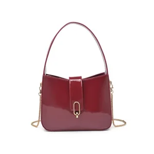 Paige Shoulder Bag - Burgundy Statement Bags, Shop Today