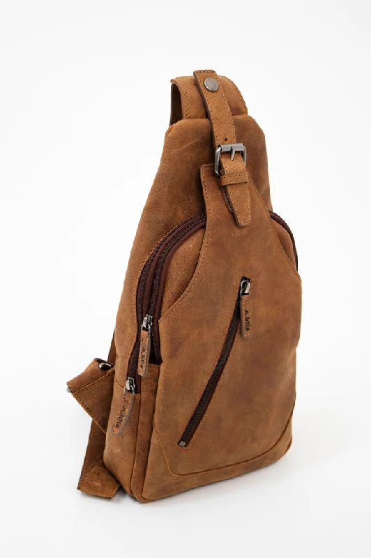 Adrian Klis 2854 Sling Bag, Buffalo Leather Must-Have Bags, Big Discounts