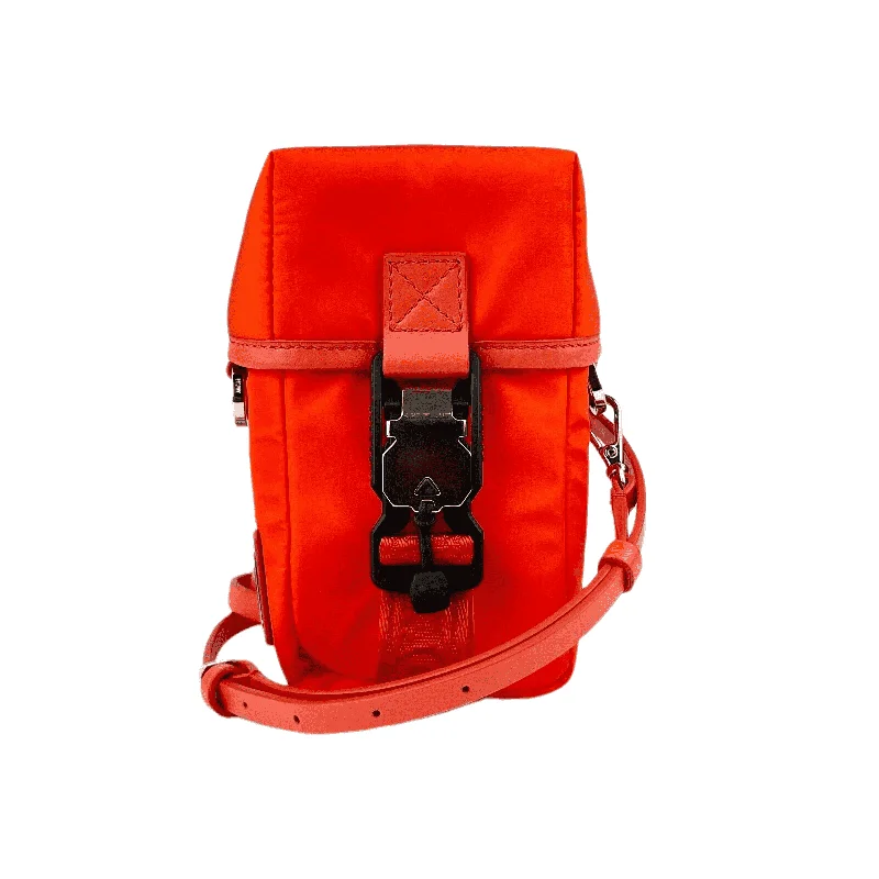 MCM Women's Orange Red Nylon Mini Flap Pouch Shoulder Waist Bag MXZ9SNX43OX001 Shoulder Bags, Crossbody Bags, And More On Sale MCM Women's Orange Red Nylon Mini Flap Pouch Shoulder Waist Bag MXZ9SNX43OX001 Shoulder Bags, Crossbody Bags, And More On Sale