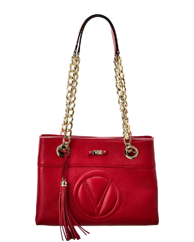 Valentino By Mario Valentino Kali Signature Leather Shoulder Bag Trendy And Timeless Handbags Now On Sale Valentino By Mario Valentino Kali Signature Leather Shoulder Bag Trendy And Timeless Handbags Now On Sale
