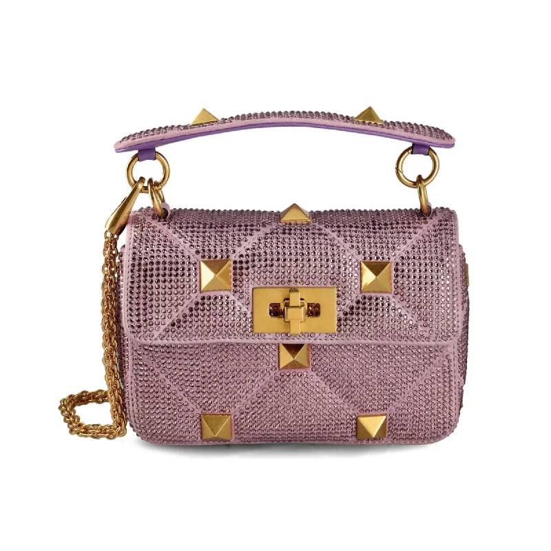 Valentino Garavani Roman Stud Chain-Linked Medium Shoulder Bag Affordable Luxury – Exclusive Savings On Premium Bags Valentino Garavani Roman Stud Chain-Linked Medium Shoulder Bag Affordable Luxury – Exclusive Savings On Premium Bags