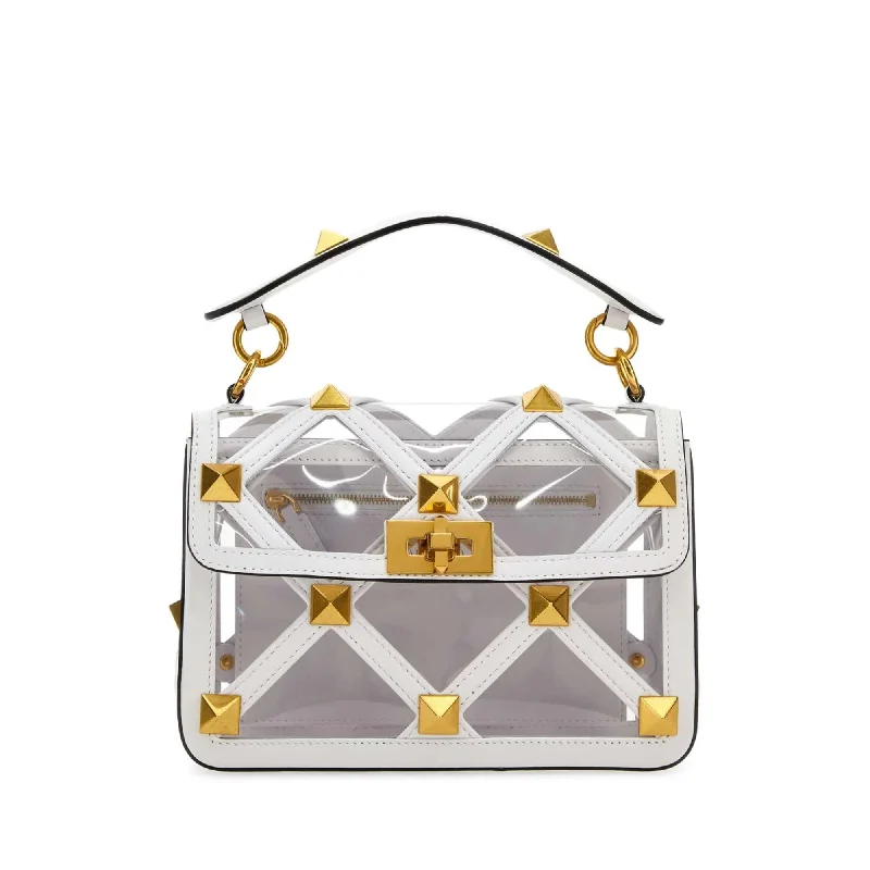 Valentino Garavani Roman Stud Foldover Top Shoulder Bag Trendy And Classic Bags Now At Unbeatable Discounts Valentino Garavani Roman Stud Foldover Top Shoulder Bag Trendy And Classic Bags Now At Unbeatable Discounts