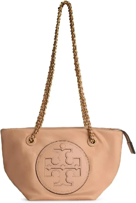Tory Burch Women's Ella Small Chain Crossbody, Pink Sand Limited-Stock Handbag Sale For A Stylish Look Tory Burch Women's Ella Small Chain Crossbody, Pink Sand Limited-Stock Handbag Sale For A Stylish Look