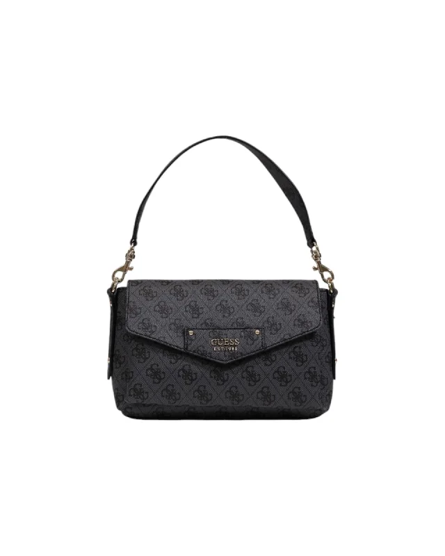 Guess  Natalie Shoulder Bag in Black The Ultimate Sale On Must-Have Handbags
