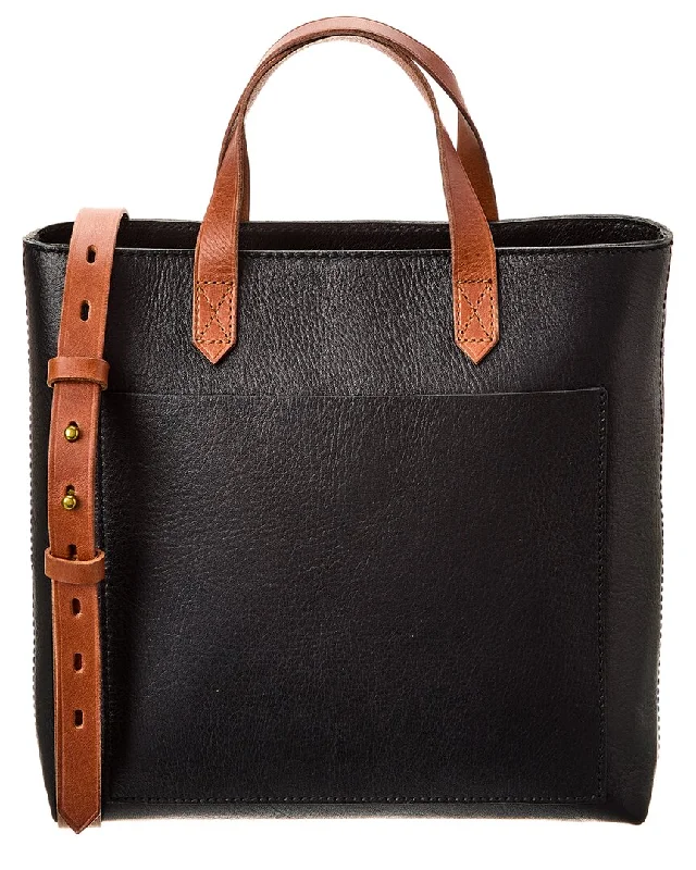 Madewell The Zip-Top Transport Leather Crossbody Classic Totes At Unbeatable Deals
