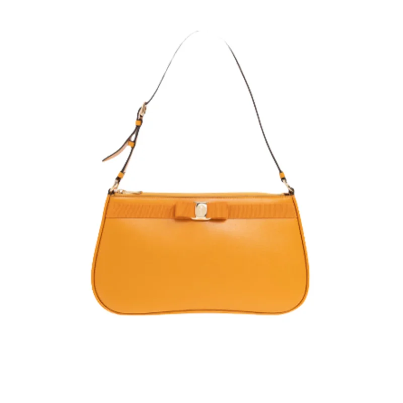 Ferragamo Vara Shoulder Bag Orange Huge Handbag Markdowns – Update Your Collection Now Ferragamo Vara Shoulder Bag Orange Huge Handbag Markdowns – Update Your Collection Now