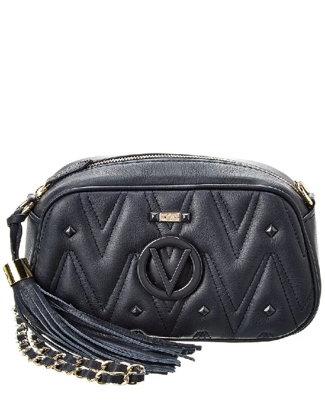 Valentino By Mario Valentino Luisa Signature Leather Shoulder Bag Stylish Totes With Special Discounts