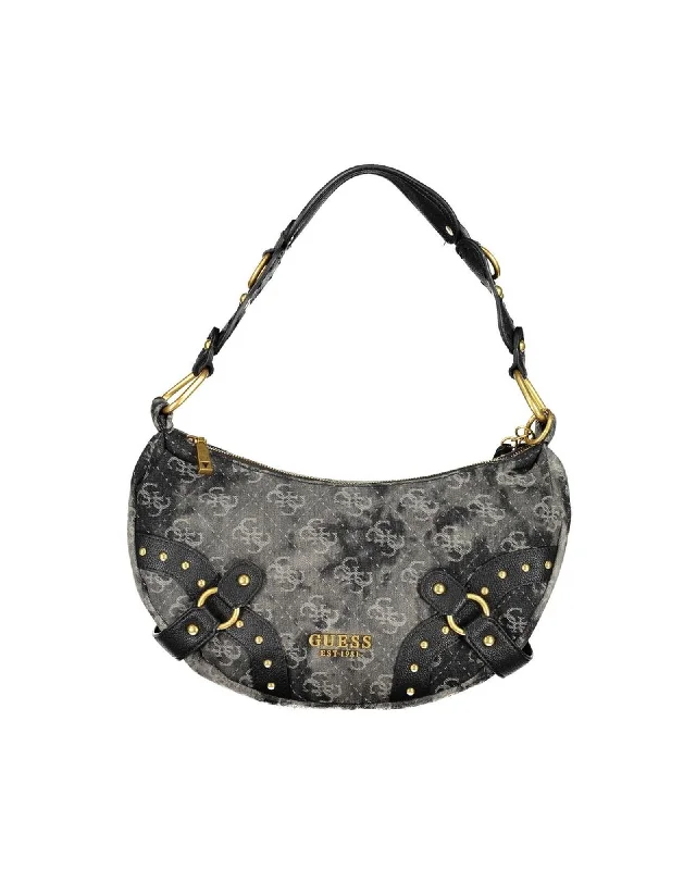 Guess Jeans Polyester Handbag with Shoulder Handle and Multiple Pockets Sleek And Stylish Handbags At Lower Prices Guess Jeans Polyester Handbag with Shoulder Handle and Multiple Pockets Sleek And Stylish Handbags At Lower Prices