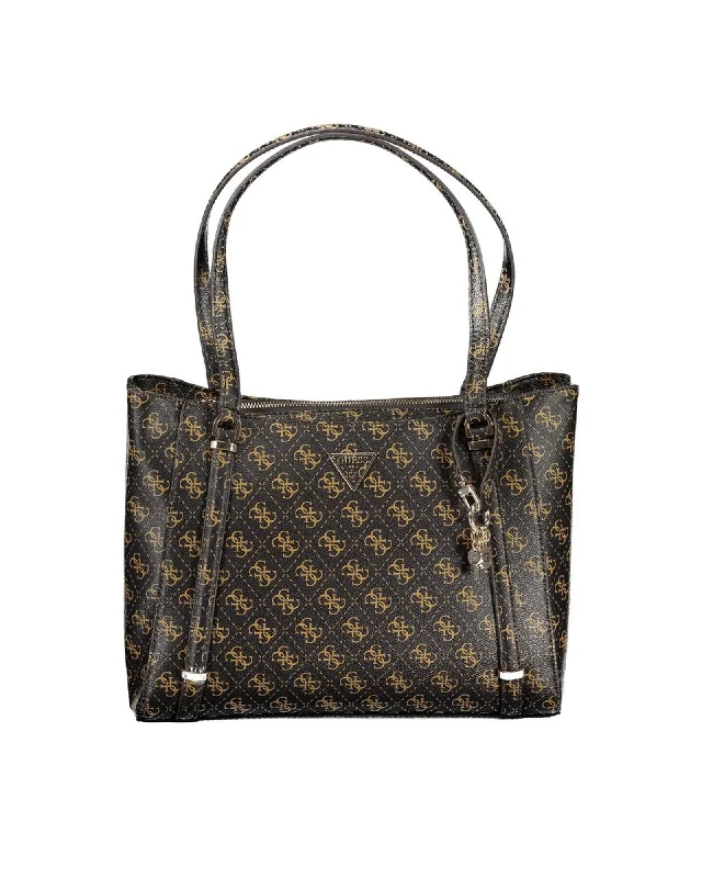Guess Jeans Polyethylene Handbag with Shoulder Handles and Multiple Pockets Premium Handbags With A Touch Of Elegance Guess Jeans Polyethylene Handbag with Shoulder Handles and Multiple Pockets Premium Handbags With A Touch Of Elegance