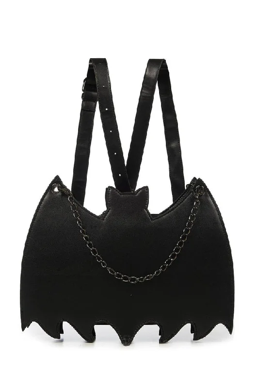 Black Celebration Backpack Modern Handbags With Stylish Discounts