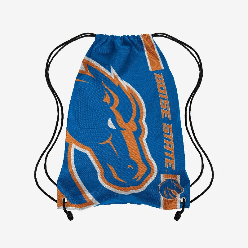 Boise State Broncos Big Logo Drawstring Backpack The Bag Sale You've Been Waiting For Is Here Boise State Broncos Big Logo Drawstring Backpack The Bag Sale You've Been Waiting For Is Here