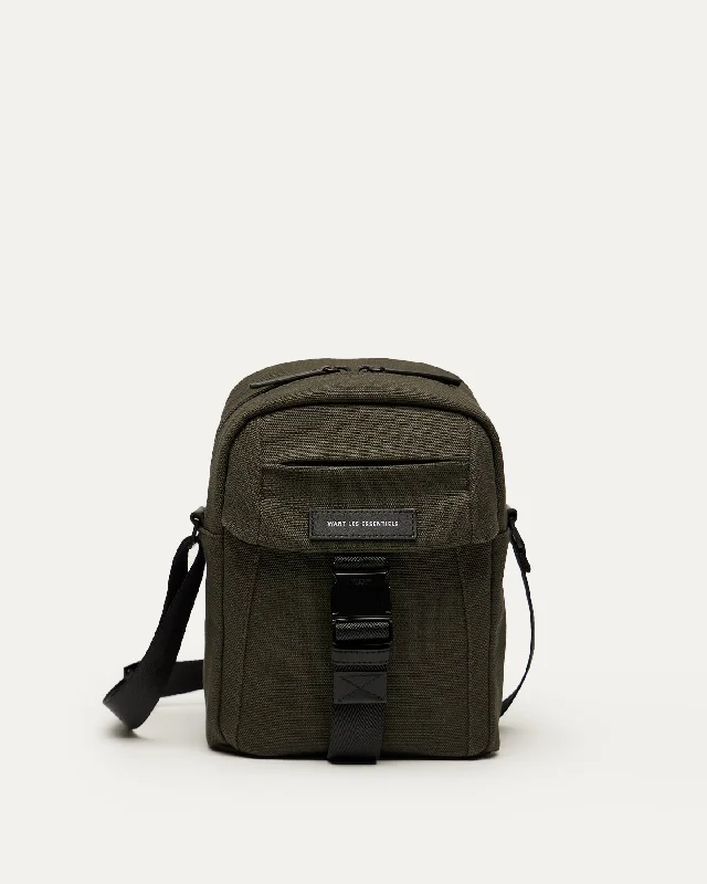 Brantford Organic Cotton Canvas Crossbody Bag Flash Sale On Handbags