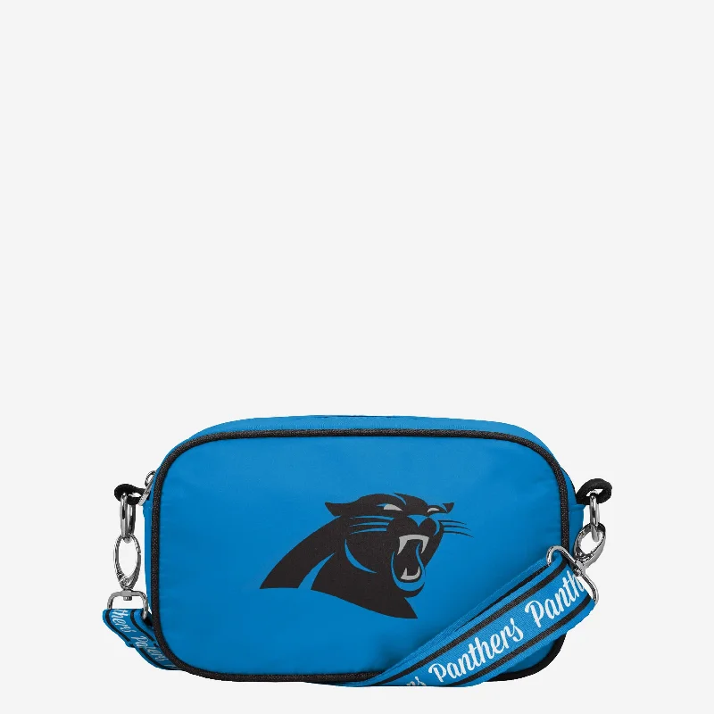 Carolina Panthers Team Logo Crossbody Bag Trendy Bags, Huge Savings