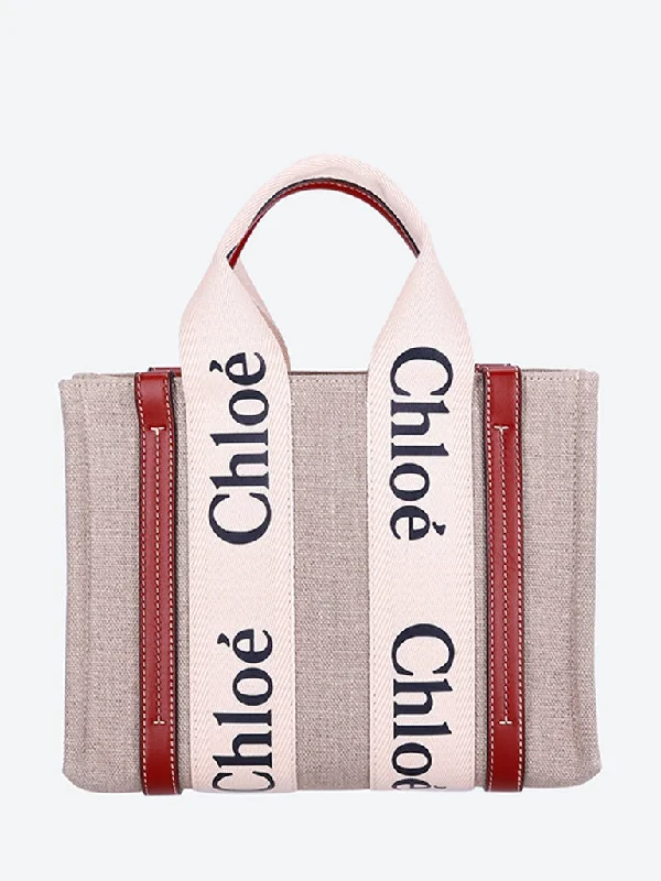 Woody linen small tote bag Limited-Stock Bag Clearance – Hurry