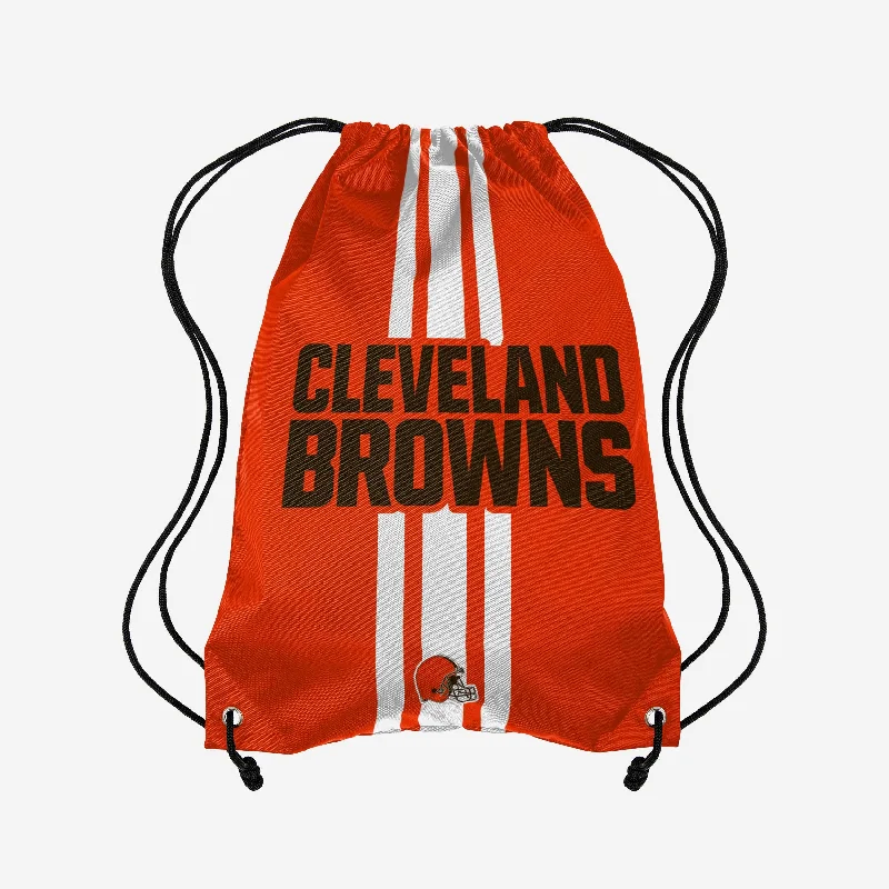 Cleveland Browns Team Stripe Wordmark Drawstring Backpack Final Call – Shop Stylish Bags Before They're Gone Cleveland Browns Team Stripe Wordmark Drawstring Backpack Final Call – Shop Stylish Bags Before They're Gone