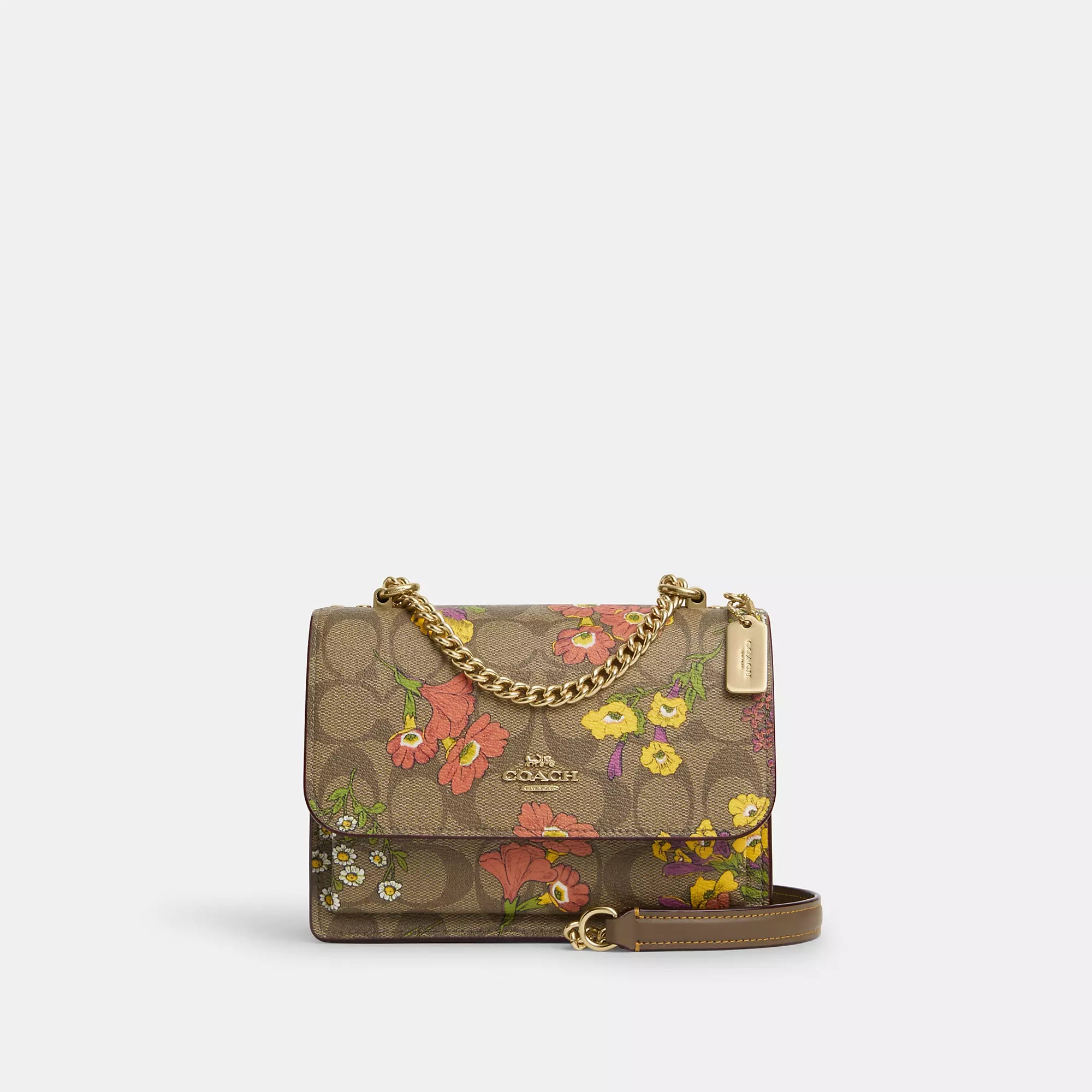 Coach Outlet Mini Klare Crossbody In Signature Canvas With Floral Print Grab Your Favorite Handbags At Discounted Prices Coach Outlet Mini Klare Crossbody In Signature Canvas With Floral Print Grab Your Favorite Handbags At Discounted Prices