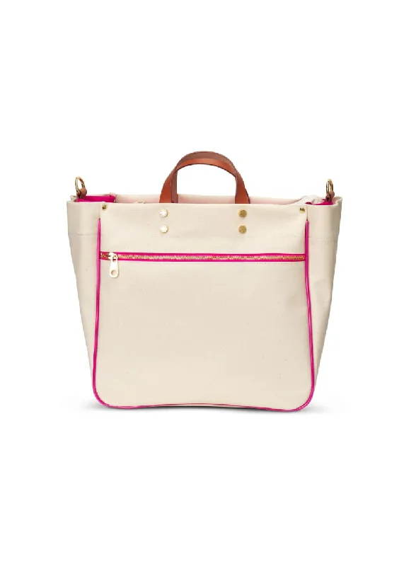 CODIE CANVAS TOTE - PINK Huge Handbag Markdowns – Update Your Collection Now