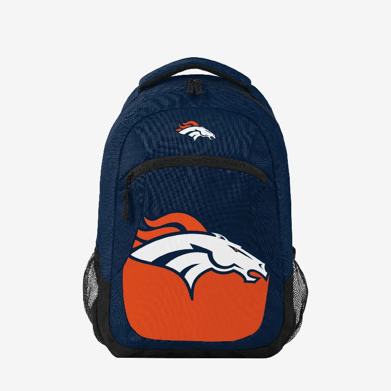 Denver Broncos Colorblock Action Backpack Stylish Totes, Special Discounts