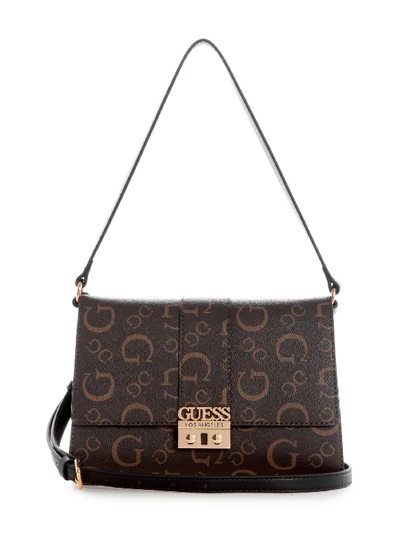 Evie Logo Medium Shoulder Bag Premium Bags, Special Prices