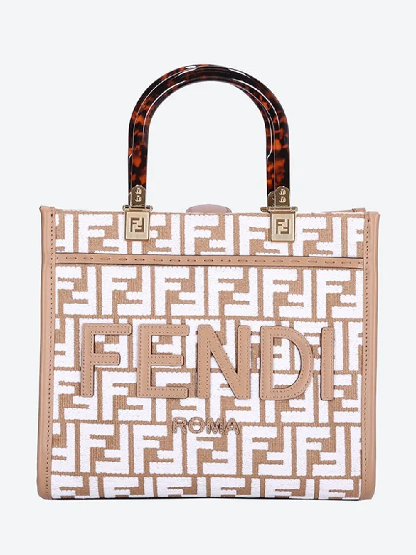 Fendi sunshine rafia tote bag Premium Handbags At Unbeatable Markdowns