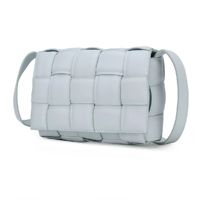 Ginger Woven Vegan Leather Women’s Shoulder Bag Flash Sale On Designer Bags