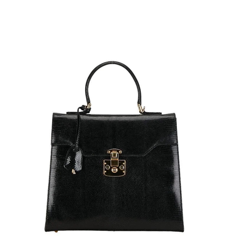Gucci Lock Handbag Shoulder Bag 2WAY 000 01 0192 Black Leather Gucci Must-Have Bags, Big Discounts Gucci Lock Handbag Shoulder Bag 2WAY 000 01 0192 Black Leather Gucci Must-Have Bags, Big Discounts