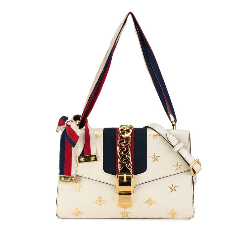 Gucci Silver Small Bee & Star Sey Line Handbag Shoulder Bag Chic Bags, Shop Now & Save Gucci Silver Small Bee & Star Sey Line Handbag Shoulder Bag Chic Bags, Shop Now & Save