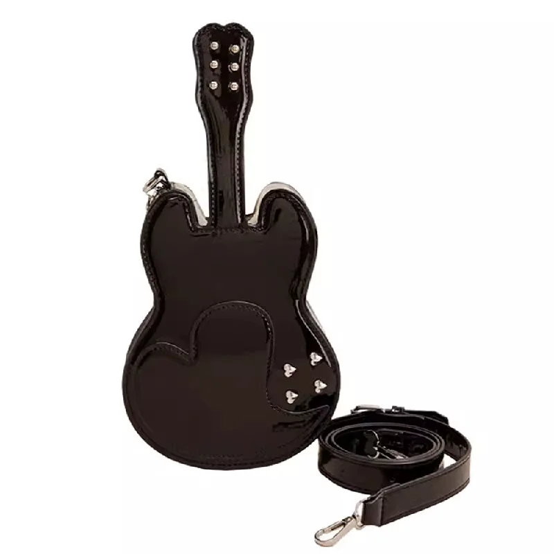 Guitar Shaped Crossbody Bag Stylish Totes, Special Discounts