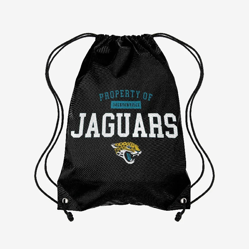 Jacksonville Jaguars Property Of Drawstring Backpack Statement Handbags At Unbeatable Discounts Jacksonville Jaguars Property Of Drawstring Backpack Statement Handbags At Unbeatable Discounts