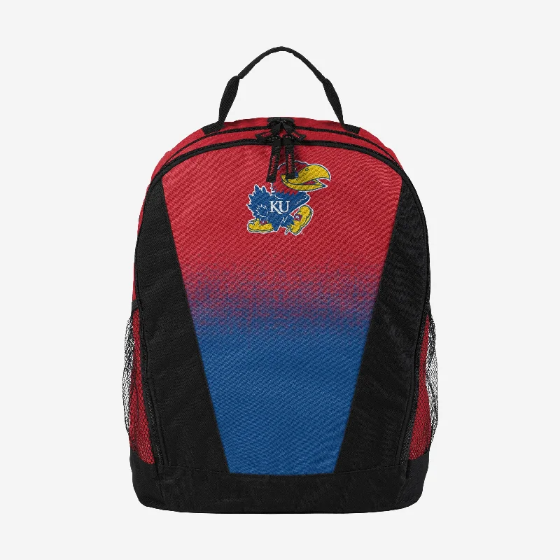 Kansas Jayhawks Primetime Gradient Backpack Everyday Elegance At Lower Prices