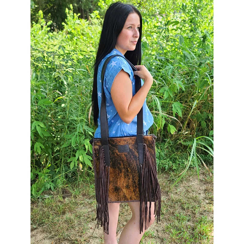 Ariat Scarlett Hair On Hide Tote Stylish Totes, Exclusive Savings