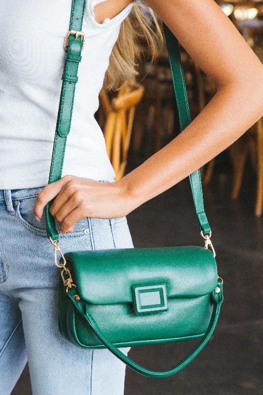Maddox Pillow Crossbody Bag, Green Final Call – Shop Stylish Bags Before They're Gone Maddox Pillow Crossbody Bag, Green Final Call – Shop Stylish Bags Before They're Gone