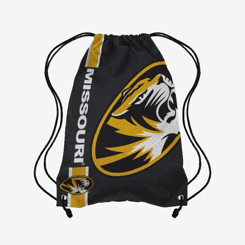 Missouri Tigers Big Logo Drawstring Backpack Fashionable Handbags, Limited-Time Deals Missouri Tigers Big Logo Drawstring Backpack Fashionable Handbags, Limited-Time Deals
