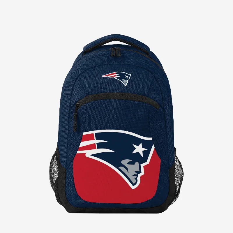 New England Patriots Colorblock Action Backpack Shoulder Bags, Best Deals Today