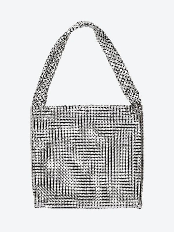 Mesh brass tote bag Designer-Inspired Bags, Best Prices