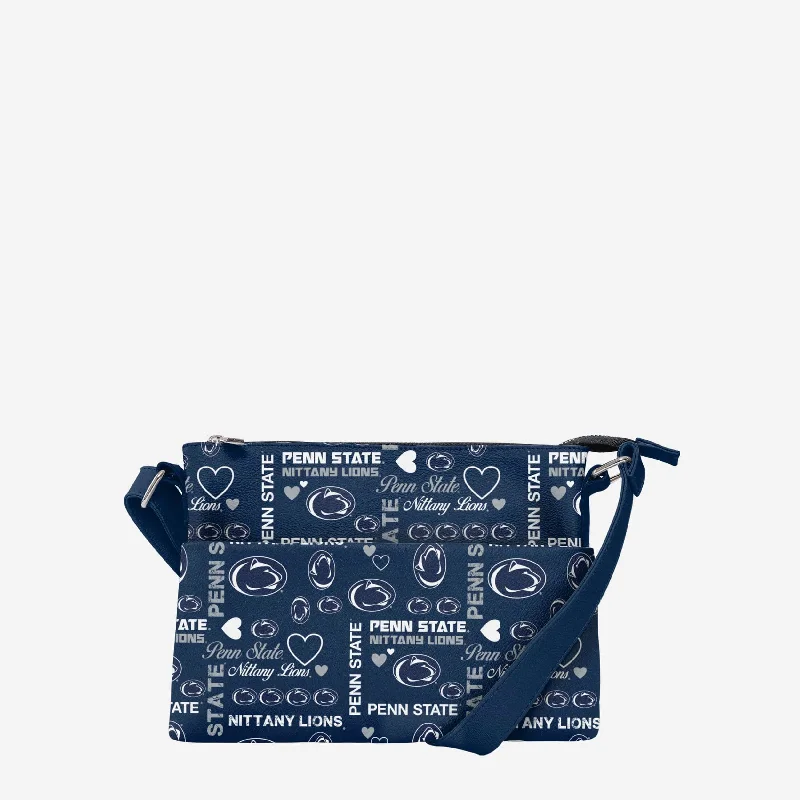 Penn State Nittany Lions Logo Love Crossbody Purse Best Bag Sale Of The Season