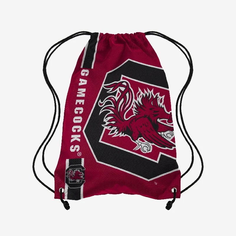 South Carolina Gamecocks Big Logo Drawstring Backpack Designer-Inspired Bags At Reduced Prices South Carolina Gamecocks Big Logo Drawstring Backpack Designer-Inspired Bags At Reduced Prices