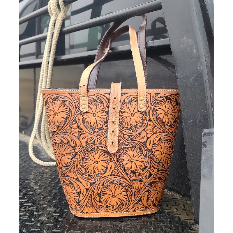 American Darling Tall Tooled Tote Trendy Purses, Limited Offer