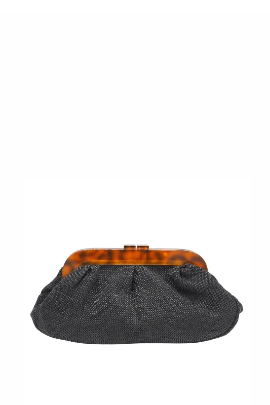 Sita Nevado Verbena Clutch - Black Limited-Stock Bag Clearance – Grab Your Favorite Now Sita Nevado Verbena Clutch - Black Limited-Stock Bag Clearance – Grab Your Favorite Now