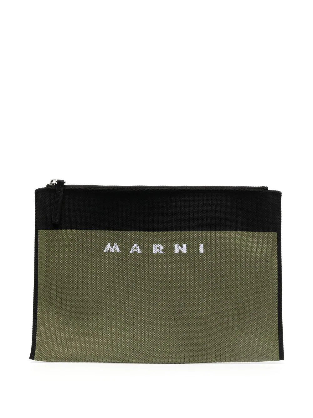 Logo-Jacquard Clutch Bag Your Perfect Bag At The Perfect Price